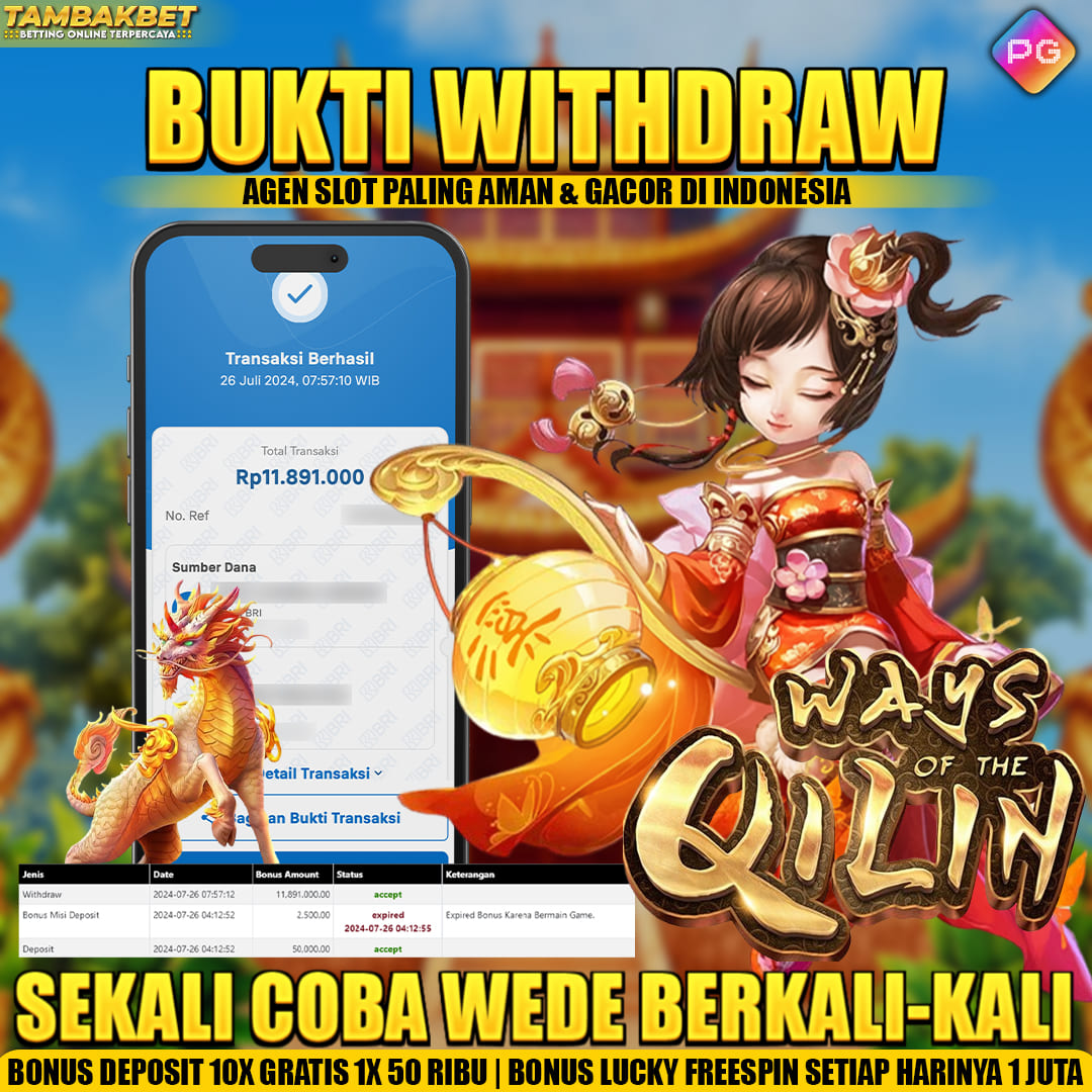 TAMBAKBET JACKPOT BESAR DI PGSOFT